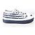 Louis Vuitton Sneakers Monogram Stella Navy Blu - vista 6