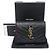Saint Laurent Textured Black Quilted Compact Tri-Fold Wallet - view 2