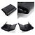 Saint Laurent Textured Black Quilted Compact Tri-Fold Wallet - view 5