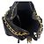 Chanel Borsa a Spalla Medium Chain in Caviar Nero - vista 7