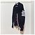 Thom Browne Cardigan de algodão Milano clássico com decote em V Azul - vista 2