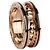 Bulgari Pink Gold Lock Ring Größe - Ansicht 2