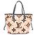 Louis Vuitton Borsa a Spalla Monogram Giant Crafty Neverfull MM Marrone - vista 3