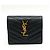 Saint Laurent Matelassé Compact Wallet Schwarz - Ansicht 16