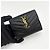 Saint Laurent Matelassé Compact Wallet Schwarz - Ansicht 19