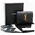 Saint Laurent Matelassé Compact Wallet Schwarz - Ansicht 2