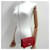 Prada Borsa a tracolla Vitello Move Chain Rosso  - vista 21