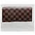 Louis Vuitton Carteira Sarah Damier Ebene Marrom - vista 3