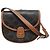 Céline Mini borsa a tracolla Versace in tela Triomphe e pelle di vitello Tan Marrone