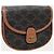 Céline Mini borsa a tracolla Versace in tela Triomphe e pelle di vitello Tan Marrone - vista 3