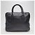 Jacquard Prada Valigetta in pelle di vitello con logo nero (Usato, Unisex) - vista 2
