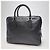 Jacquard Prada Valigetta in pelle di vitello con logo nero (Usato, Unisex) - vista 3