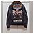 Gucci Bestickte Leder-Bomberjacke Schwarz - vue 3