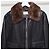 Gucci Bestickte Leder-Bomberjacke Schwarz - vue 4