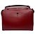 Fendi Borsa a tracolla media in pelle di vitello rossa Rosso