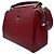Fendi Borsa a tracolla media in pelle di vitello rossa Rosso - vista 3