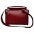 Fendi Borsa a tracolla media in pelle di vitello rossa Rosso - vista 4