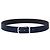 Louis Vuitton Slender Taurillon Monogram Reversible Belt Navy Black Blue