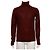 Hermès Kaschmir Rollkragen Strick-T-Shirt für Herren Rot