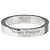 Maison Martin Margiela Anello sottile in argento