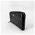 Chanel Lambskin Vintage Silver Logo Zip Long Wallet Black - view 7