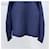 Gucci Strickpullover mit V-Ausschnitt Navy Blau  - Ansicht 3