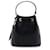 Prada Borsa a secchiello in pelle Saffiano Nero - vista 3