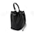 Prada Borsa a secchiello in pelle Saffiano Nero - vista 5