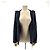 Prada Nylon Triangle Logo Women's Windbreaker Jacket Blue - view 3