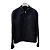 Gucci Giacca in twill di cotone nero