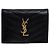 Saint Laurent Monogram Compact Wallet Damen Schwarz