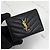 Saint Laurent Monogram Compact Wallet Damen Schwarz - Ansicht 19