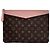 Louis Vuitton Clutch Daily in Canvas Monogram Rosa