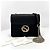 Gucci Piccola borsa a tracolla con catena Interlocking GG Nera Nero