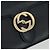 Gucci Piccola borsa a tracolla con catena Interlocking GG Nera Nero - vista 5
