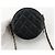 Chanel Borsa a tracolla rotonda in caviar Nero - vista 3