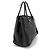 Prada Borsa Tote e Borsa a Spalla con tracolla in Vitello Daino Nero - vista 5
