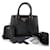 Prada Mini borsa a tracolla Saffiano Galleria Nero