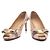 Salvatore Ferragamo Bara Punching Pumps Pink - Ansicht 2