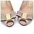 Salvatore Ferragamo Bara Punching Pumps Pink - Ansicht 4