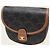 Céline Mini bolsa transversal Versace em canvas Triomphe e couro de bezerro Tan Marrom - vista 3