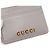 Gucci Grauer Leder-Kartenetui mit Script-Logo - Ansicht 5