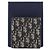 Dior Tarjetero vertical en jacquard Oblique Negro