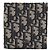 Dior Tarjetero vertical en jacquard Oblique Negro - vista 2