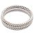 Tiffany & Co Zwei-Reifen-Platin-Diamant-Seilring Silber - Ansicht 3