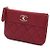 Chanel Borsa Mademoiselle Mini Pouch Rosso - vista 3