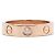Cartier Diamond Love Ring Größe Pink