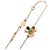Van Cleef & Arpels Bracciale Mini Pre-Ball Smeraldo Oro Giallo - vista 2