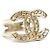Chanel Crystal CC Logo Ring Größe Season Mehrfarben - Ansicht 3