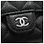Chanel Porta-cartões de visita clássico Black Caviar Silver Preto - vista 8
